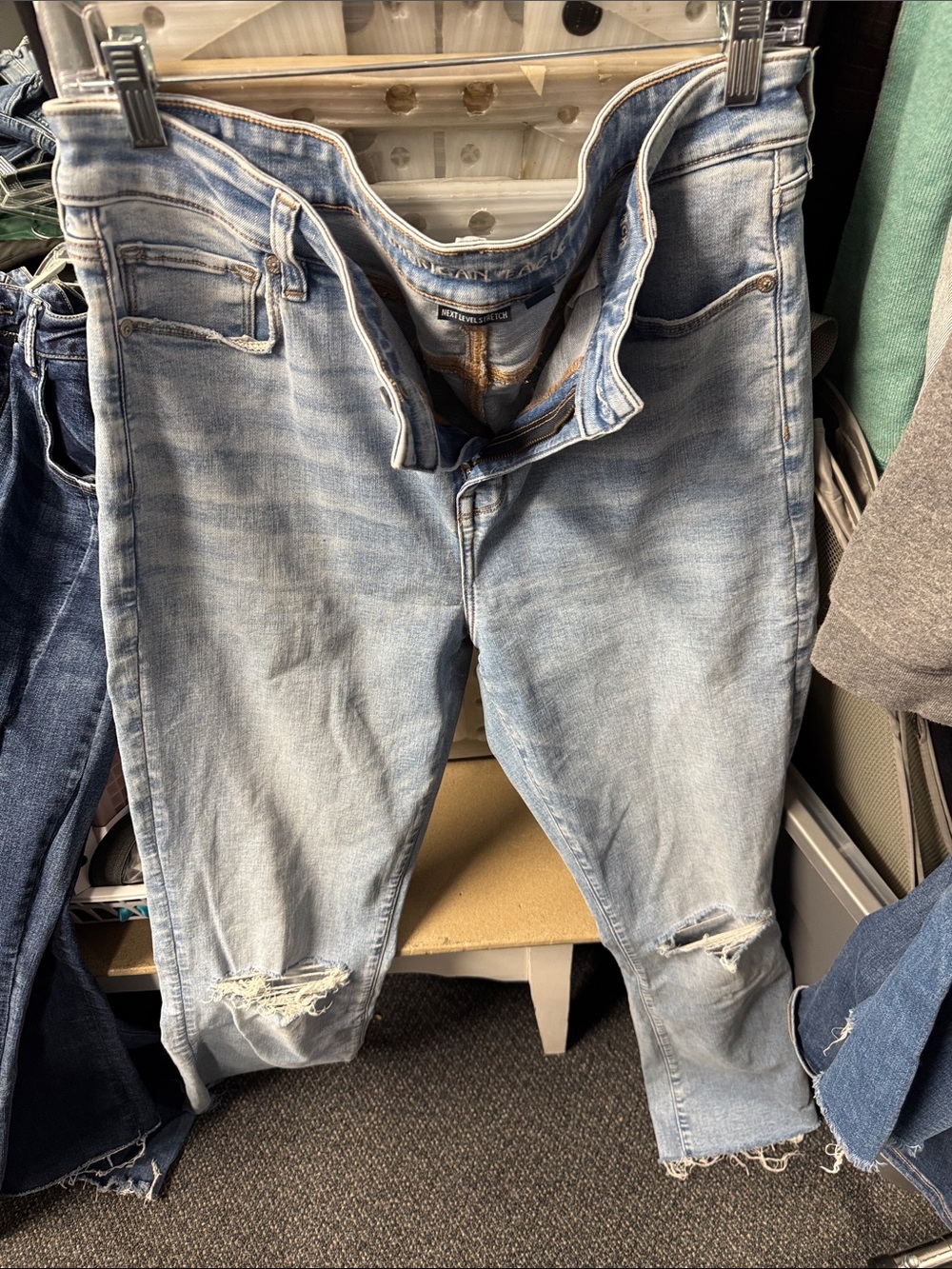 American eagle skinny kick jeans size 16 // 092624